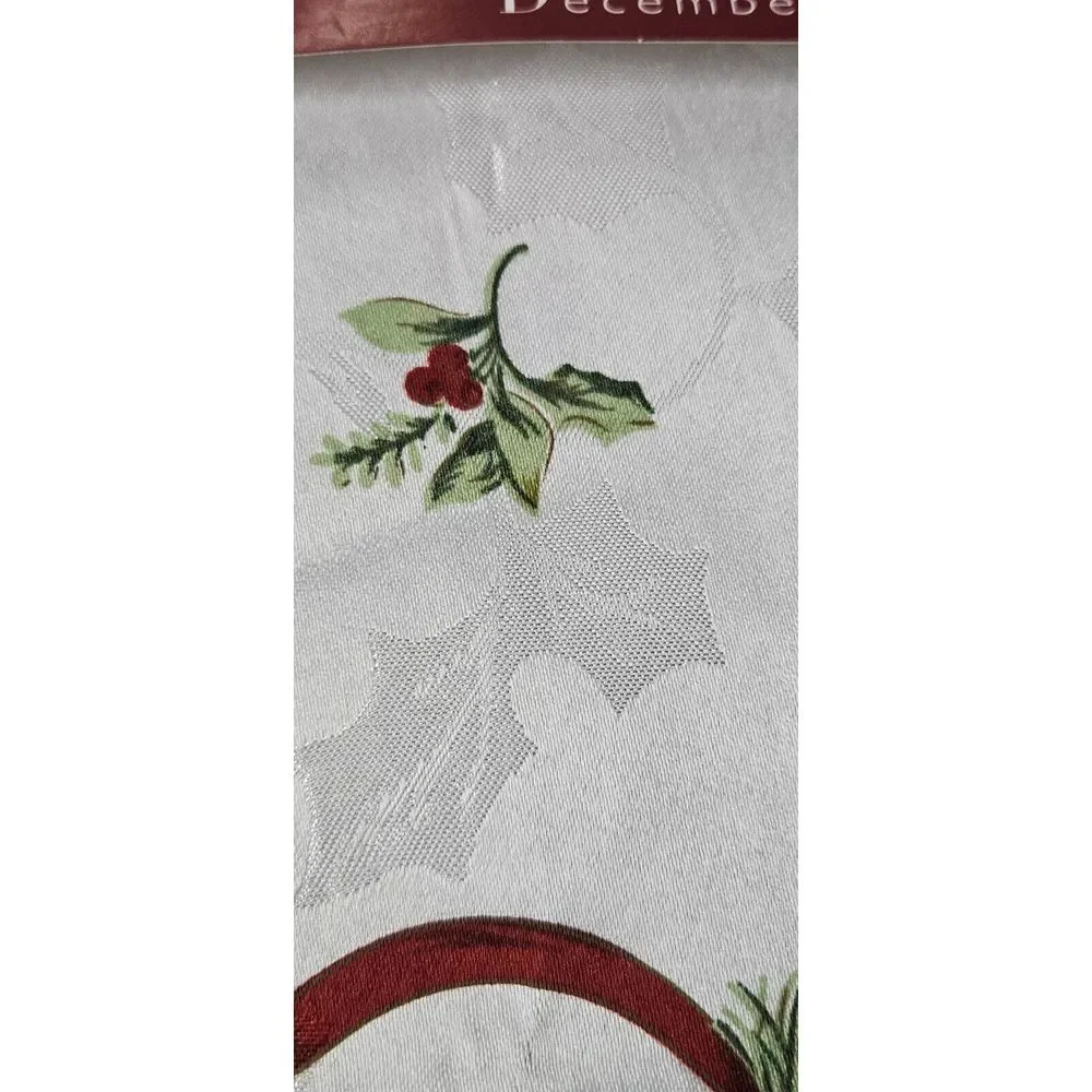 NWT December‎ Home fabric runner 13